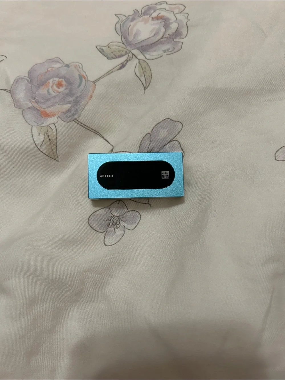 Small Portable Hi-Res AUDIO Headphone Amplifier in Light Blue
